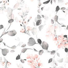 Blush, Floral Printed Queen-sized Fleece Blanket CC60