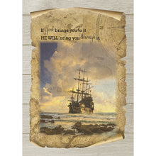 Ship at Sea Fleece Throw 50X70 Inch CC731