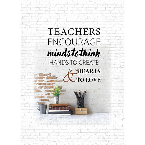 Teachers Encourage Fleece Throw Blanket CC766