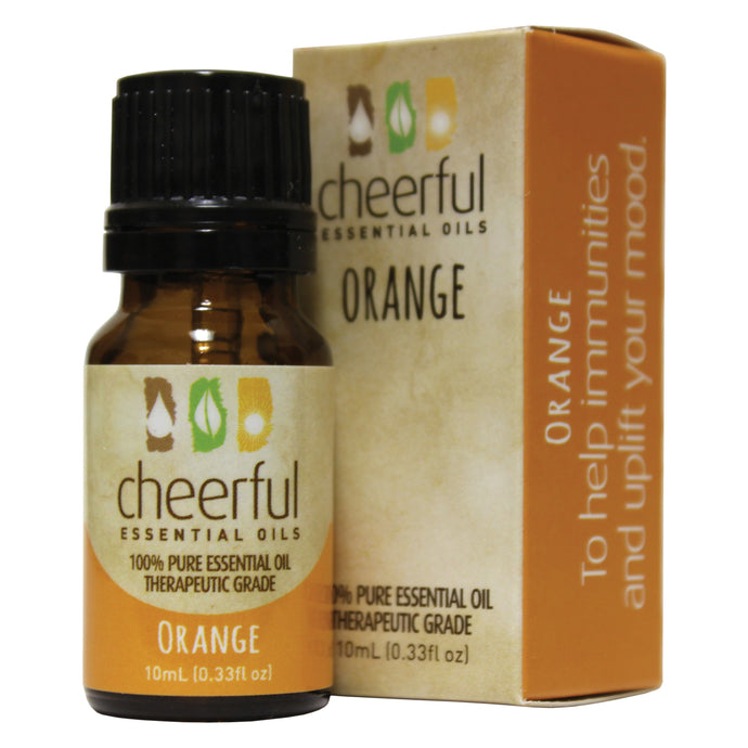 Cheerful Essential Oils orange oil.