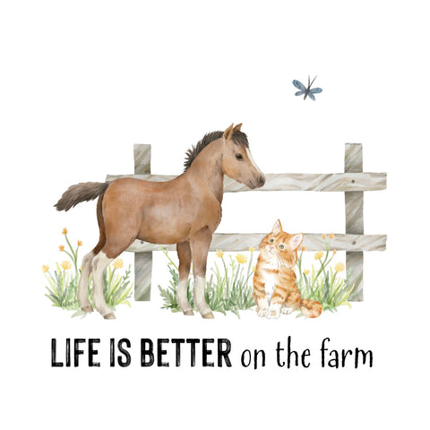 Printed Farm Friends Handkerchiefs Set of 3 CH1518