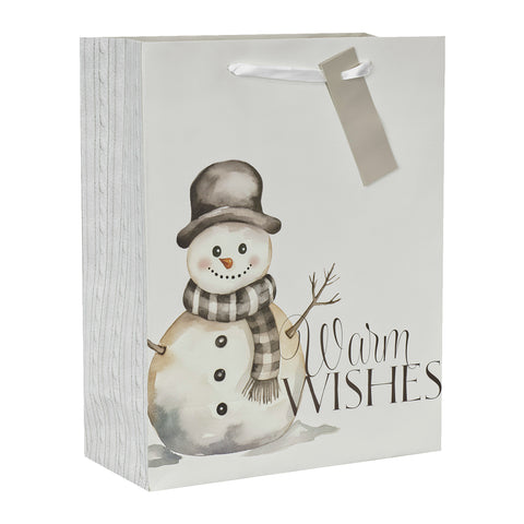 large, Snowman Gift Bags CH
