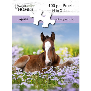 Gentle Foal 100-Piece Puzzle