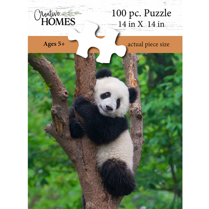 Timid Panda 100-Piece Puzzle CH8410