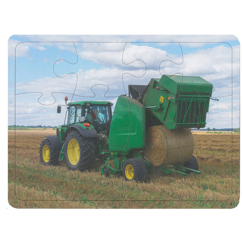 Tractor and Baler 12-Piece Tray Puzzle CH8505