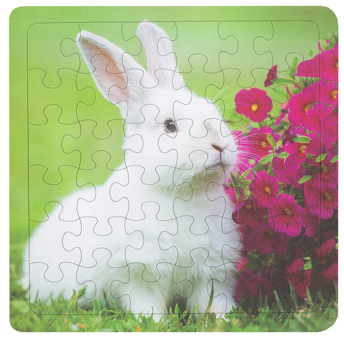 Velvet Cottontail 36-Piece Frame Tray Puzzle CH8522