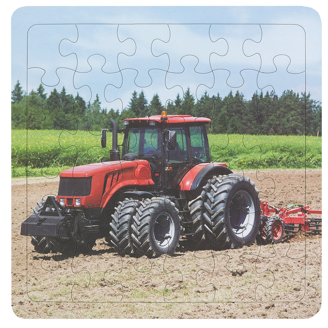 Big Red Tractor 36-Piece Frame Tray Puzzle CH8523