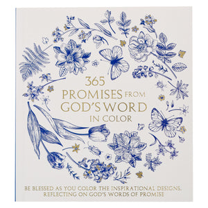 365 Promises from God's Word Adult Coloring Book CLR105