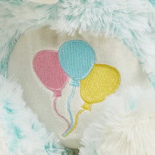 Celebration Bear Microwavable Soft Plush Toy CP-CELB-BEA balloon design