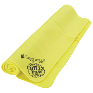 Frogg Toggs Chilly Pad Cooling Towel CP100 in yellow