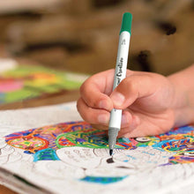 Child Coloring with Marker