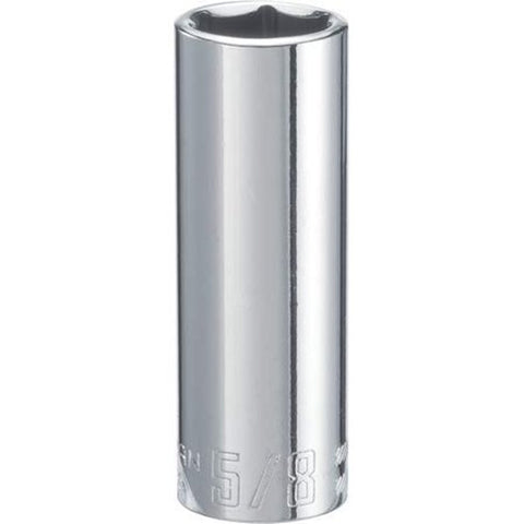Deep Socket SAE 3/8-Inch Drive 5/8-Inch 6-Point