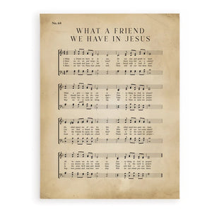 What a Friend We Have in Jesus Canvas CVS0399