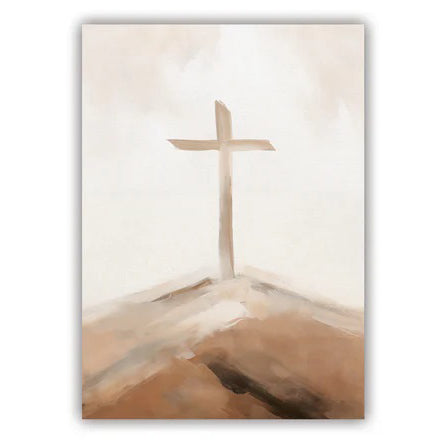 Single Cross Canvas CVS0468