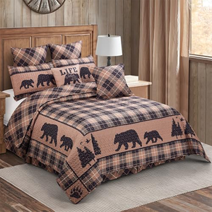 Cabin Life 3 pc Quilt Set DQ23248 A