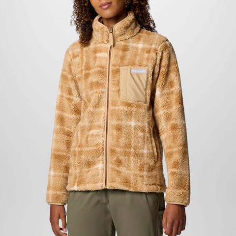 Camel Women's West Bend Print Full Zip II Fleece Jacket 208585