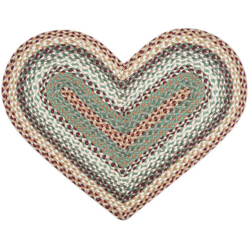 Heart shaped Capitol Rugs.