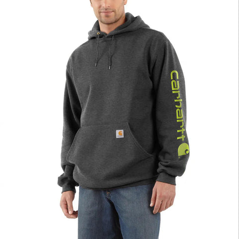 Carbon Men's Midweight Logo Hoodie K288