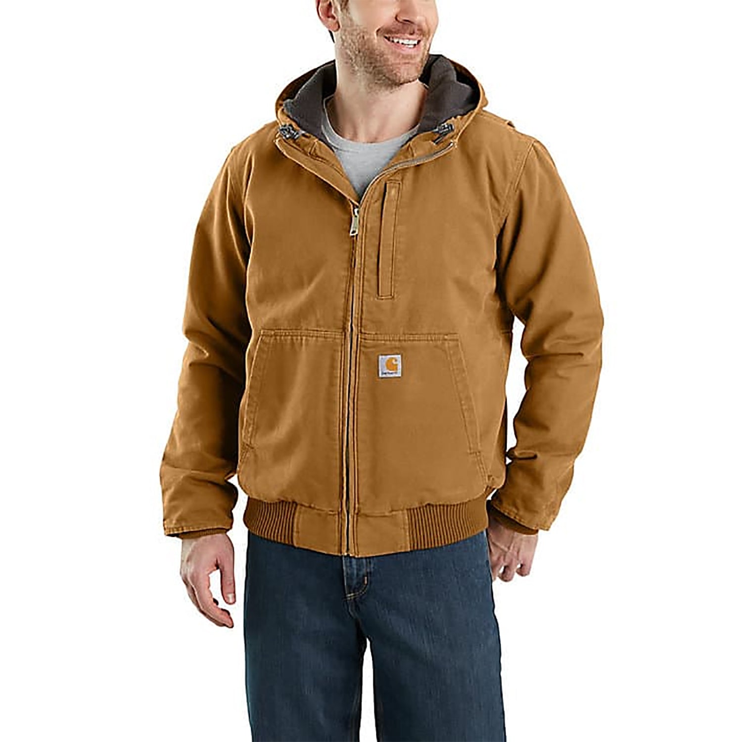 Pioneer Camp Men's Full Zip Fleece Hoodie with Zipper Pocket Loose Fit  Heavyweight Hooded Sweatshirt Winter Active Jacket at  Men's Clothing  store