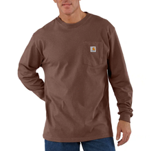 Mocha long sleeve tee