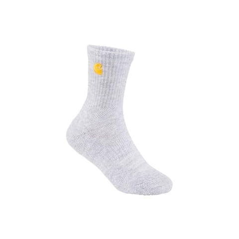 Toddlers' Midweight Embroidered Crew Sock 4 Pack SC2254T