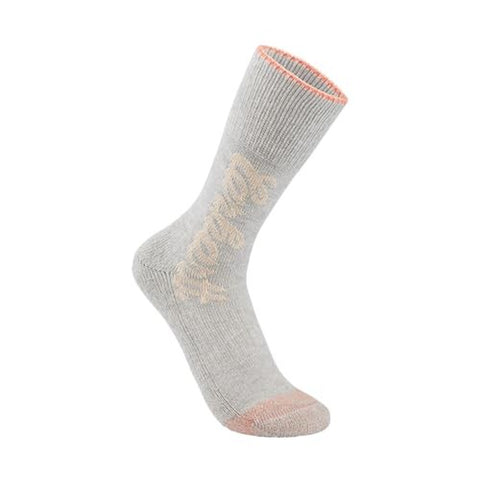 Women's Midweight Cotton Tencel Fiber Blend Crew Sock 2 Pack SC2682W