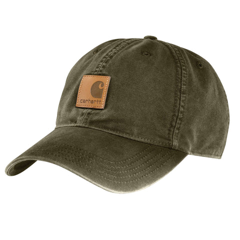 Carhartt hat army green Odessa cap.