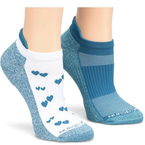 Carribean Blue Women's 2 Pair-Pack Performance Anklet Socks 