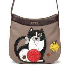 Cat Crescent Crossbody Bag