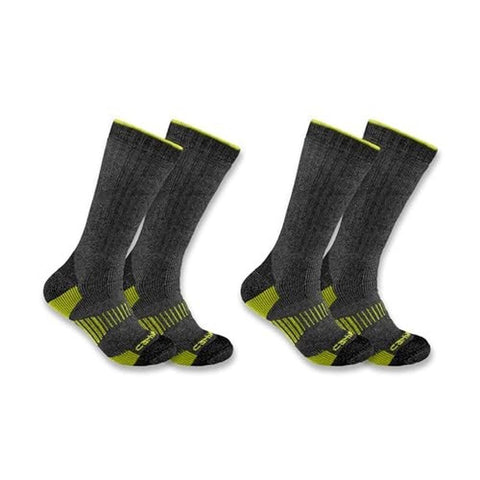 Midweight Synthetic-Wool Blend Boot Sock 2-Pack SB2072-M