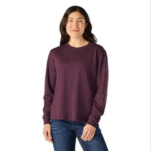 Women's Irvine Loose Long-Sleeve Logo T-Shirt 107742