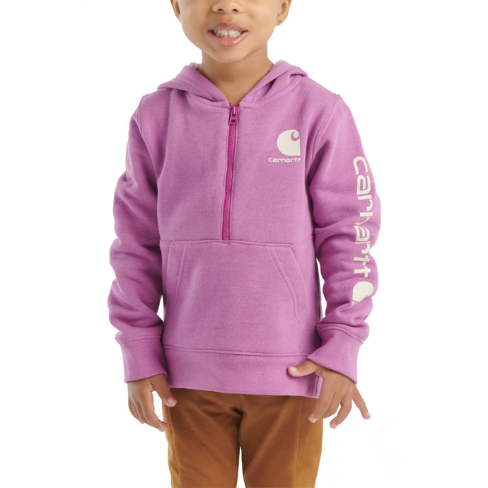 Baby Girls' Long-Sleeve Half-Zip Sweatshirt CA7075