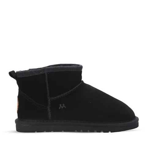 Childrens' Kora Short Youth Pull-on Water-Resistant Ankle Boot, Faux-Fur Lined MK2551