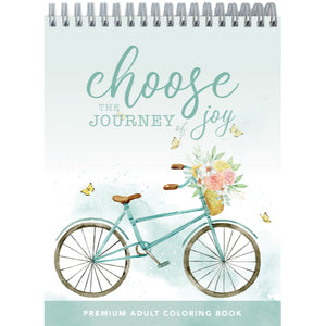 Choose the Journey of Joy Adult Coloring Book 97706