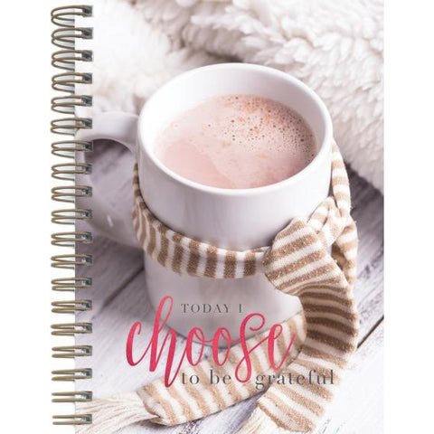 Today I Choose to be Grateful Spiral Bound Journal 4700