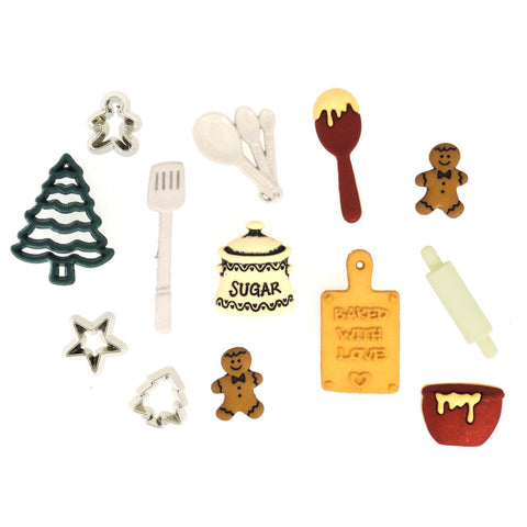Christmas Cookies buttons