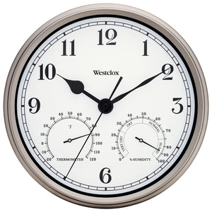 Westclox Indoor-Outdoor Wall Clock