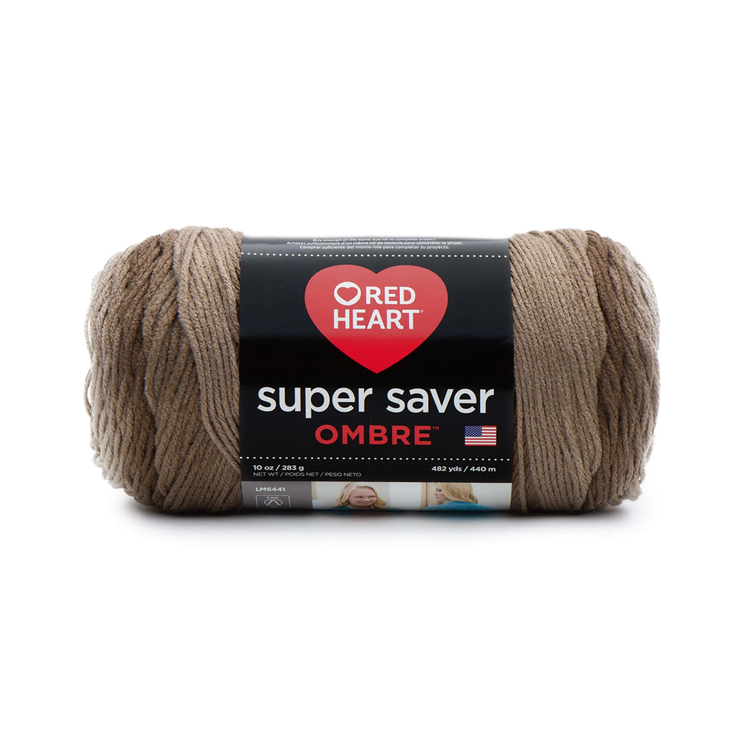 Super Saver Yarn Ombre 10 oz E305