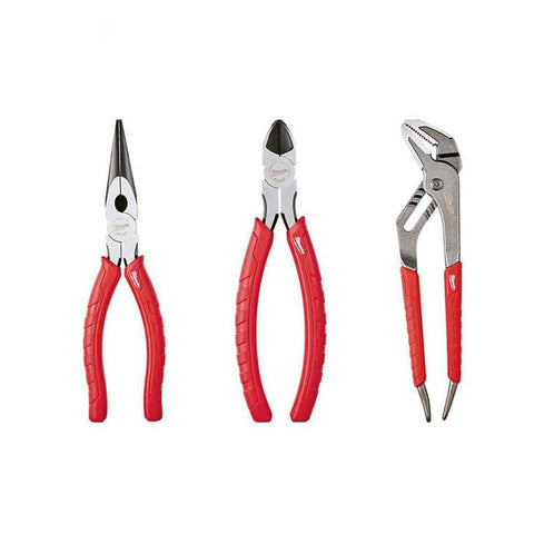 Comfort Grip Pliers Kit - 3 Pc