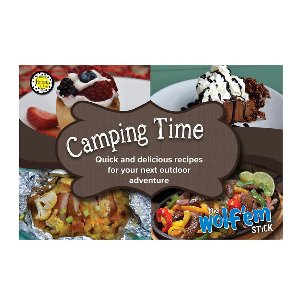 Wolf 'em Camping Time Cookbook front cover