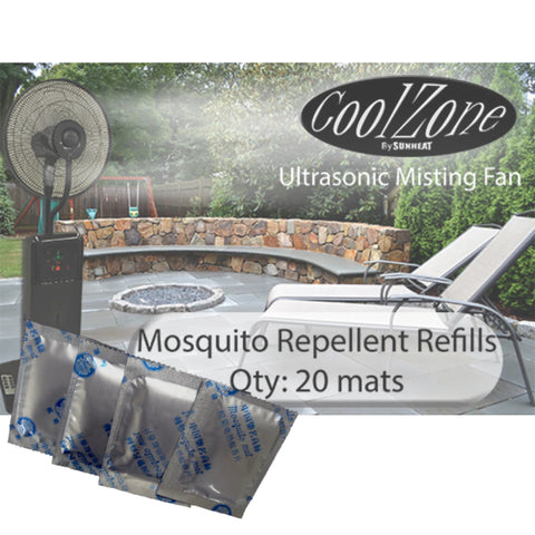 Mosquito Tabs For CZ500 Ultrasonic Dry Misting Fan