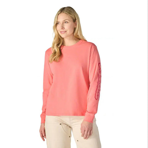 Women's Irvine Loose Long-Sleeve Logo T-Shirt 107742