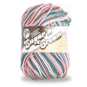 Coral Seas Sugar 'N Cream Yarn Ombre Super Size 3 oz 102019