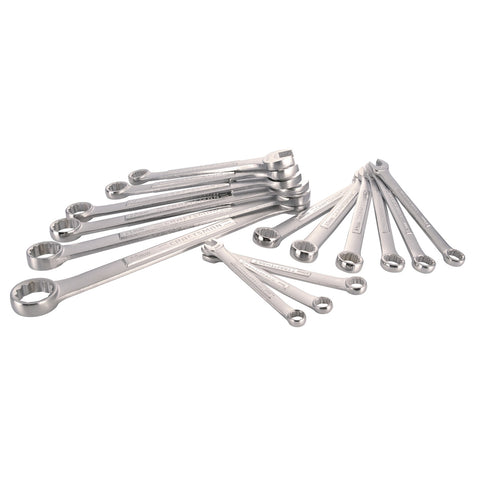 12 Point Metric Combination Wrench Set 15 Pc