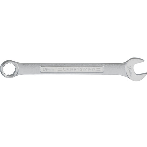 16 mm X 16 mm 12 Point Metric Combination Wrench 8 in. L 1 Pc