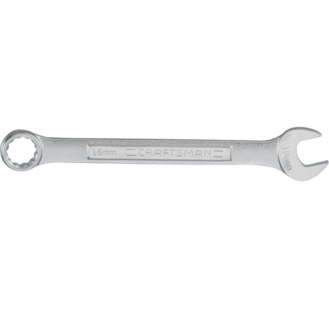 18 mm X 18 mm 12 Point Metric Combination Wrench 8.8 in. L 1 Pc