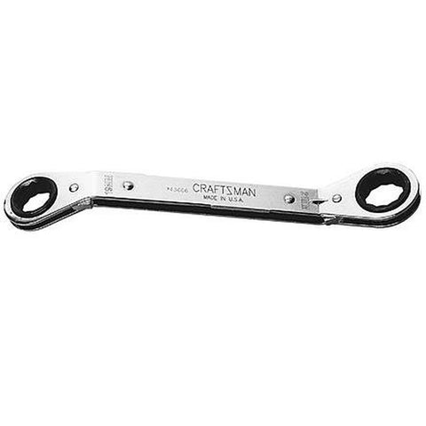 Wrench 1/4 X 5/16 in. 12 Pt. Offset Ratchet Box End