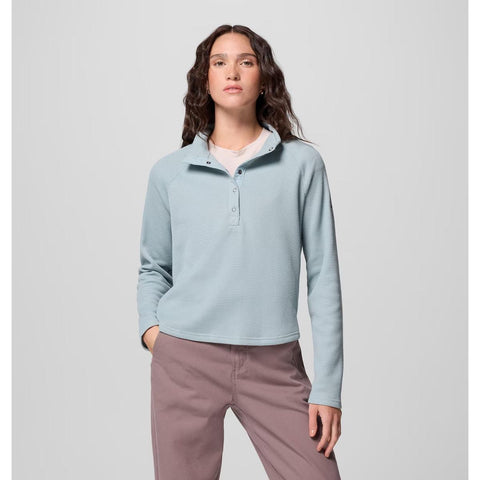 Women's Holly Hideaway Waffle Half Snap Shirt 213579