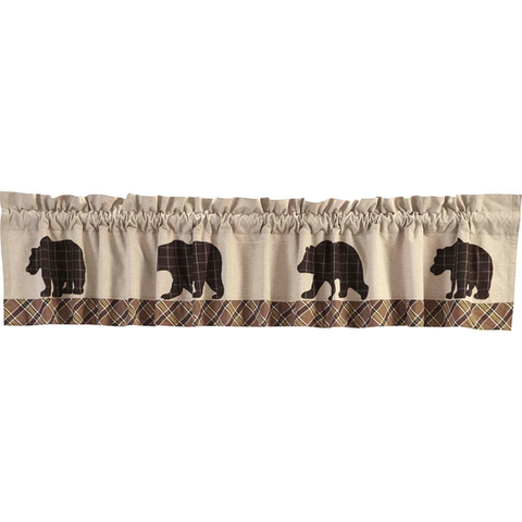 Curtain valance Wyatt Bear.