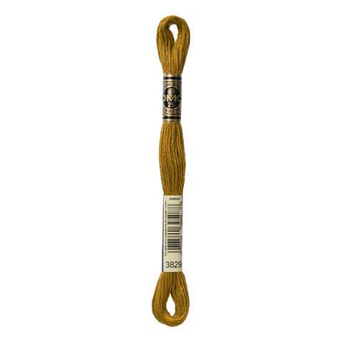 Very Dark Old Gold Embroidery Floss